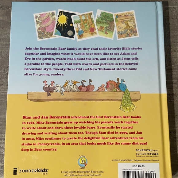 The Berenstain Bears Storybook Bible w/Audio CD - Picture 5 of 8